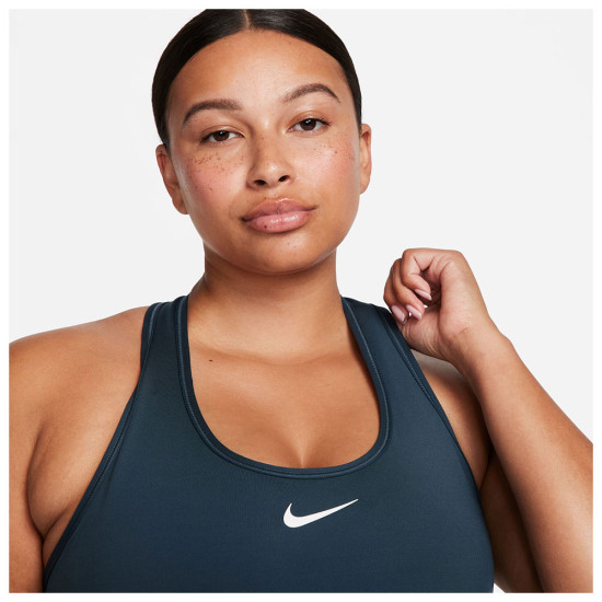 Nike Γυναικείο μπουστάκι Swoosh Medium-Support Padded Sports Bra
